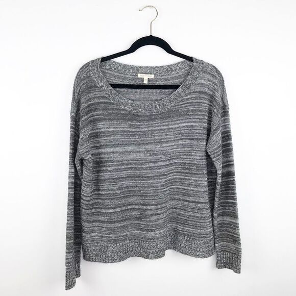 Eileen Fisher Sweaters - Eileen Fisher gray linen sweater Women’s Size M